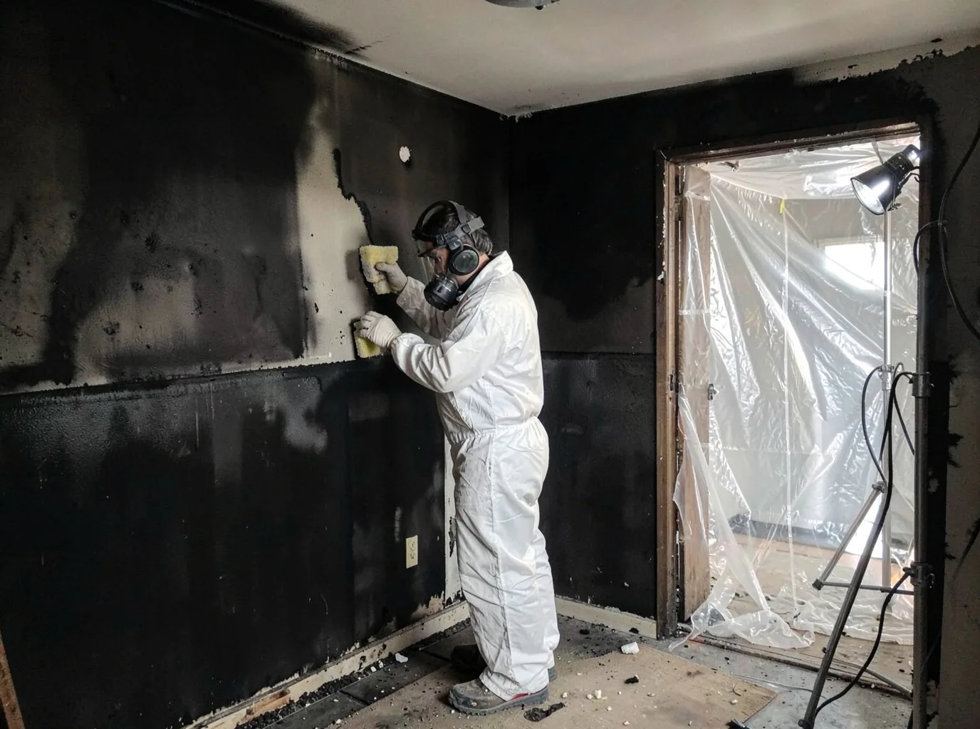 Fire Damage Restoration company in Mansfield, WA